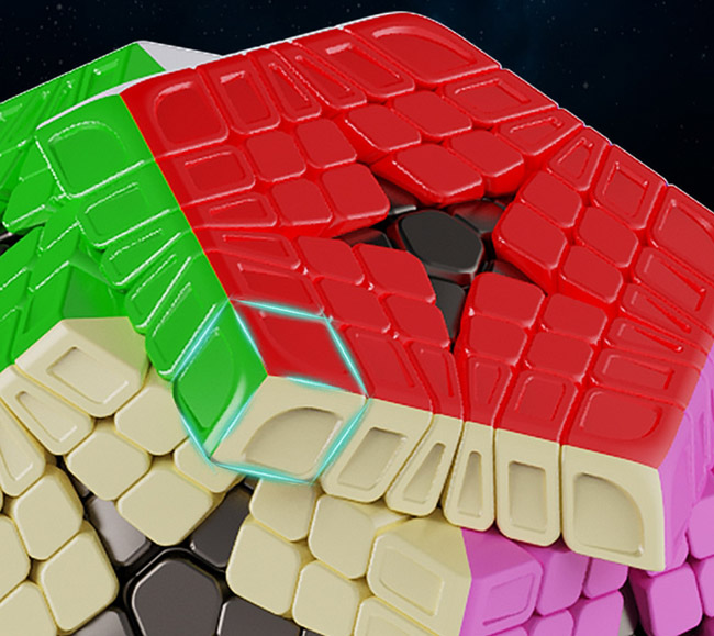 YuXin 6x6x6 Megaminx Magic Cube